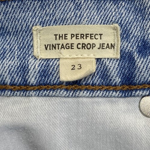 Madewell Perfect Vintage Crop Jean Sudbury Light Wash High Rise Sz 23 W25 L26.5 - Bild 9 von 14