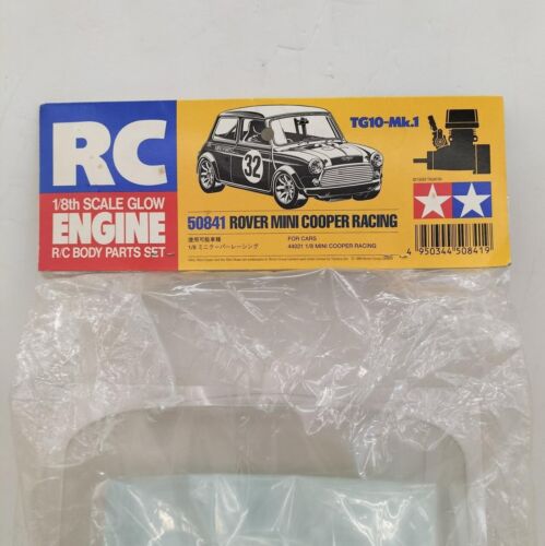 TAMIYA 50841 Rover Mini Cooper Racing Spare Body Set 1/8 Engine RC Car TG10-Mk.1 - Picture 3 of 4