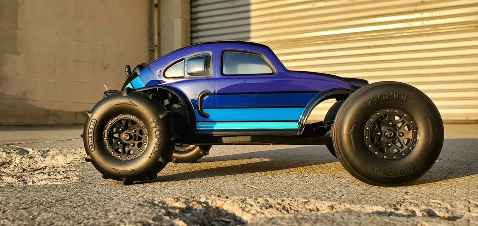 BOKI MLST Mini LST Super 1600 Baja Bug Clear Body Losi 1311 Mini-B Conversion - Image 4 of 4