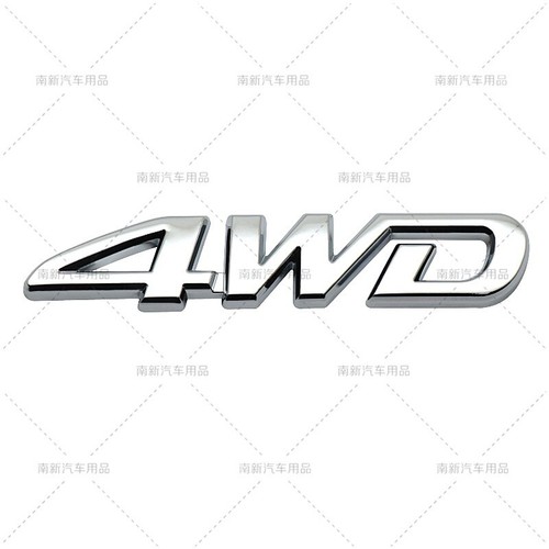 4WD 3D Badge Emblem Sticker Decal for Toyota RAV4 and Universal - OZ stock - Picture 10 of 12