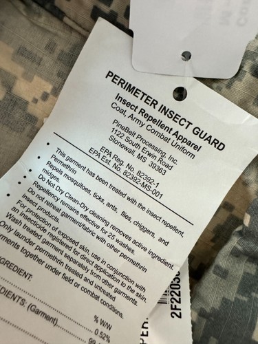 New US Army Military Acu Digital Combat Uniform Shirt Top Jacket Medium Regular - Picture 5 of 8