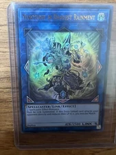 Noritoshi In Darkest Raiment NEAR MINT  Yugioh Trading Card