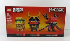 LEGO 40490 Ninjago Legacy Brickheadz 10th Anniversary 406pcs Brick Headz NEW