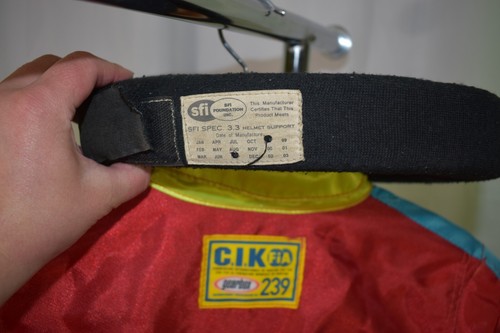 Vintage RACE SUIT Gearbox Racing Suit Karting Size Large? CIK FIA SCCA IMSA WKA - Picture 13 of 18