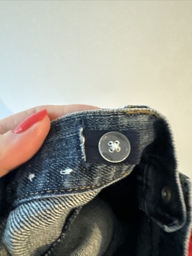Gymboree Winter Princess ice skater jeans Sz 5 Flair Adjust Waist - Picture 7 of 7