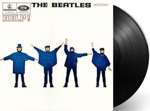 THE BEATLES Help Vinyl Record Album LP Parlophone Stereo Paul McCartney Rock Pop - Picture 5 of 6