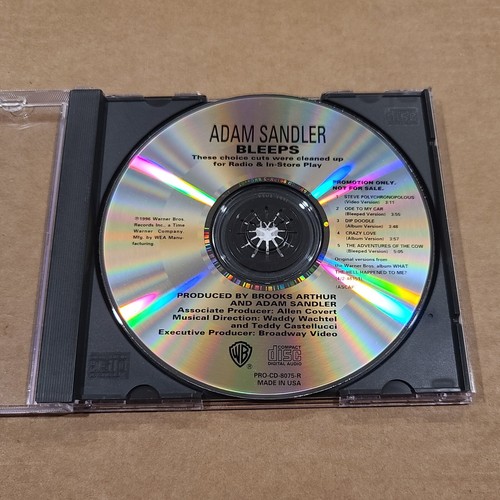 Adam Sandler "Bleeps" Promo CD - Picture 2 of 4