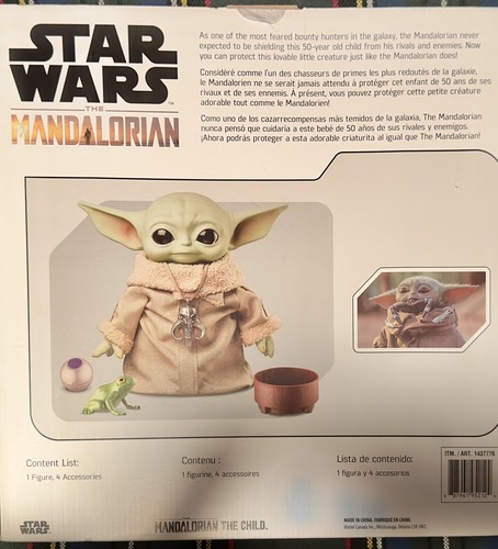 Das Kind aus dem Mandalorianer von Mattel - Star Wars Großfigur - 1437776 - Bild 3 von 3