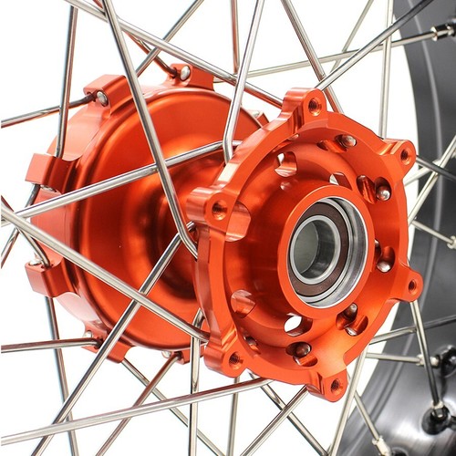 KKE 3.5/4.25* 17" Cush Supermoto Wheels Tires for KTM EXC XCF SX 125-530CC - Bild 13 von 14