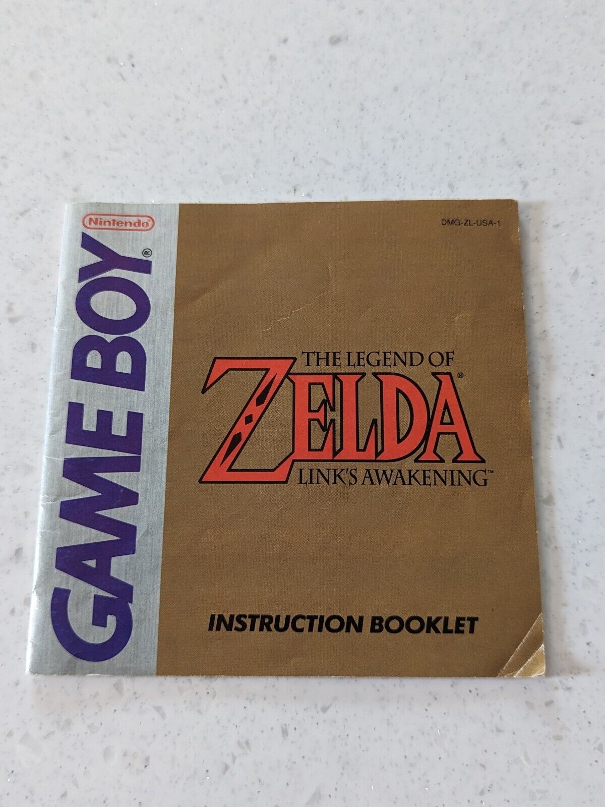 Zelda Link's Awakening DX Instruction Book Nes Nintendo Gameboy