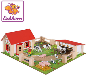 toy wooden farm yards