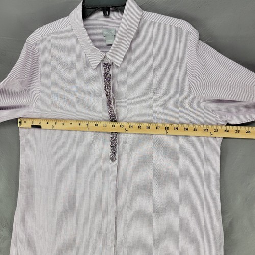 Chicos Damen Shirt Knopf Lien Blen Up 3 Langarm Tunika Bluse Lagenlook 16 - Bild 6 von 12