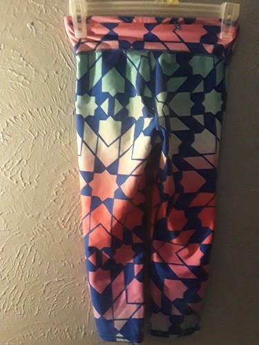 Gap Fit Medium Girl Pants Muticolored Used #196 - Picture 4 of 4