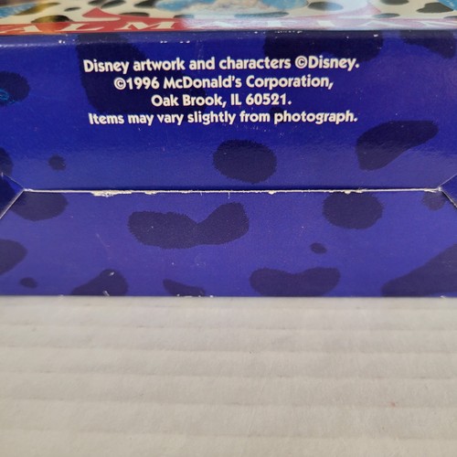 101 Dalmations Snow Dome Vintage McDonald’s Toy Disney 1996 NIB Movie Collectibl - Picture 3 of 7