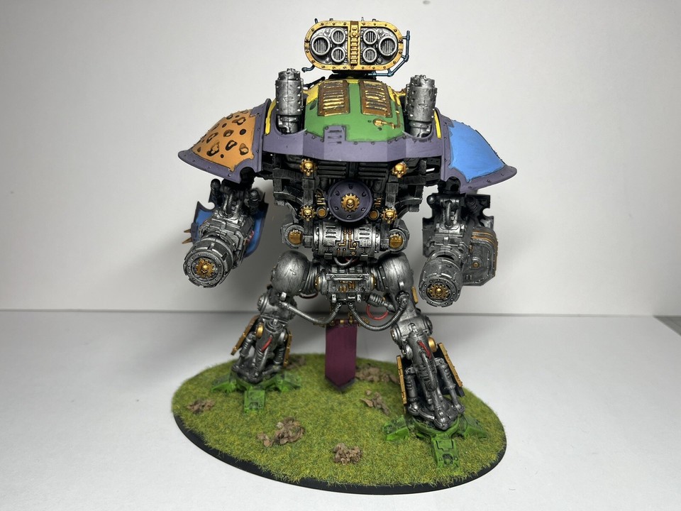 Warhammer 40K Imperial Knights Knight Crusader (Illegal loadout see