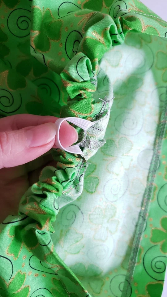 St. Patrick's Bouffant Scrub Cap Surgical Medical Doctor Nurse Cook Hat 100%ctn - Image 4 of 4