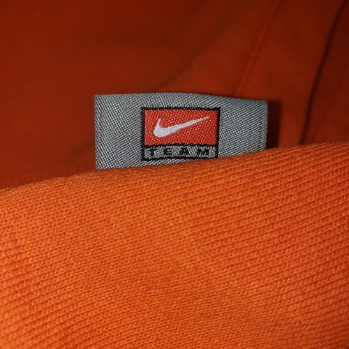 Nike Illinois Fighting Illini Center Swoosh Hoodie Orange Sweatshirt Medium NCAA - Picture 13 of 21