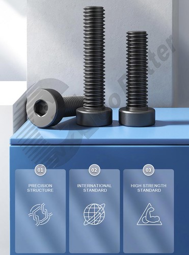 M10 M12M14M16 Low Profile Socket Head Cap Screws Grade 12.9 Socket Head Cap Bolt - Picture 3 of 10