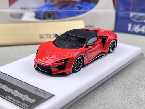 VMB 1:64 Scale Red FY Fenyr SuperSport Racing Model Diecast Resin Car Collection - Picture 3 of 9