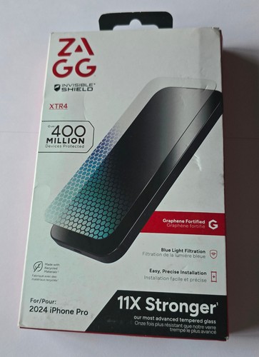 ZAGG InvisibleShield XTR4 Glass Screen Protector Apple iPhone 16 Pro - SEALED - Picture 1 of 7