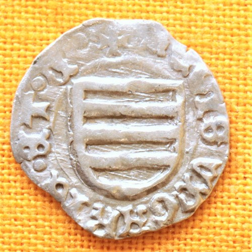 Medieval Silver Coin - Sigismund Denar 1387 - 1437. - Picture 2 of 2