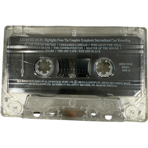 Set of 3 Broadway Cassette Tapes - Les Misérables, Chicago, Phantom of the Opera - Imagen 14 de 17