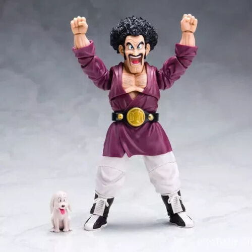 Bandai S.H. Figura de acción Figuarts Dragon Ball Z Mr. Satan (Hércules) juguete SHF nuevo - Imagen 5 de 8