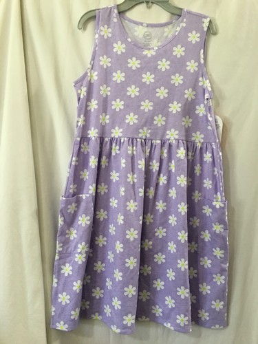 NWT Wonder Nation Tank Dress Girls Play Purple Daisy U pick - Picture 5 of 5