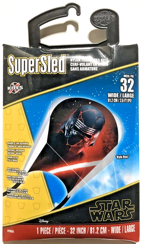 SUPER SLED ~X Kites ~ 32" Wide ~ KYLO REN-BUZZ LIGHTYEAR-IRON MAN ~Lot Of 3 ~NEW - Picture 2 of 13