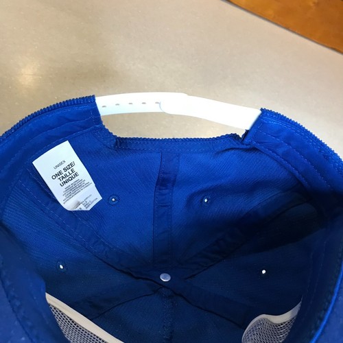 THE NORTH FACE MISSION ANTARCTIC Blue Corduroy SnapBack Hat Cap. EUC - Picture 10 of 12