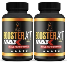 Booster XT Max Male to Boost T-Levels for Enhanced Intimate Drive (2 Pack)