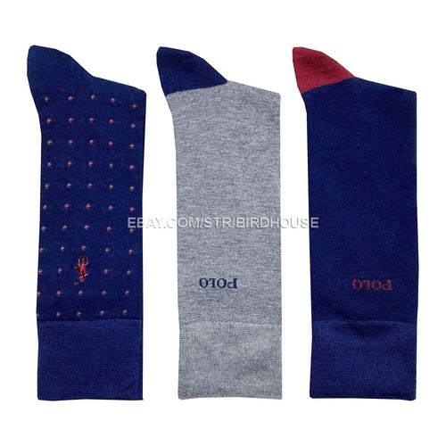 Calcetines Polo Ralph Lauren Argyle para hombre 3 pares Crew - Imagen 174 de 244