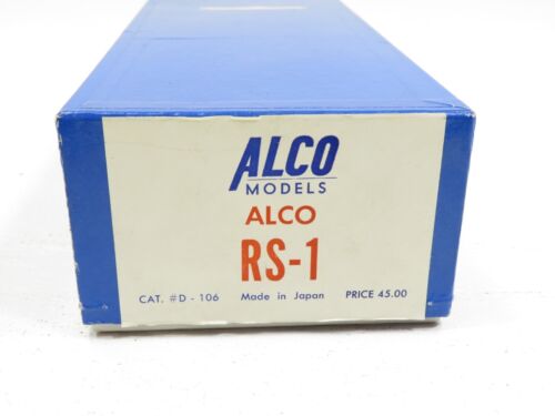 Modelos Alco HO latón también RS-1 D-106 LN 7783 - Imagen 3 de 9