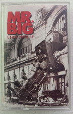 Mr. Big, Lean Into It, Music Audio Cassette Tape 1991, Hard Rock, To Be With You