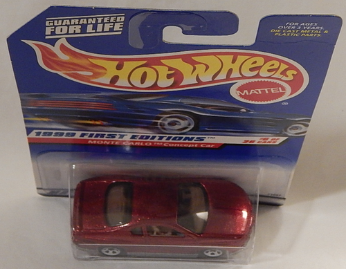 Monte Carlo Concept Car Intimidator Show Car Hot Wheels First Editions 1999-910 - Picture 3 of 10