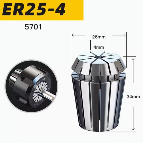 ER25 Clamping 2~16mm Spring Collet for CNC Engraving Machine Milling Lathe Tool - Picture 17 of 33