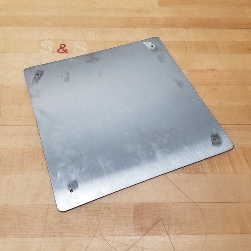 Unknown Grade 12" x 12" x 0.047" Stainless Steel Plate - USED - Picture 2 of 5