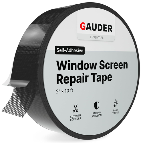 Window Screen Repair Tape 2” X 10 Ft - Fiberglass Repair Kit Net Mesh Tape - Picture 9 of 12