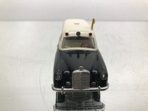 TEKNO DENMARK 730 MERCEDES 220S FALCK ZONEN AMBU -BLACK 1:50- HIGH QUALITY - 324 - Imagen 2 de 7