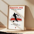 Sunderland Play-Off Champions 2025 Print - Sunderland FC Poster