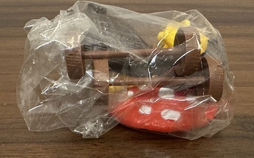 Vtg 1978 Schleich Peyo Super Smurf Log Car. 6745. New, Open Box. Hong Kong. - Picture 2 of 14