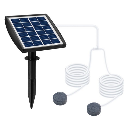 6V 2W Solar Aerator Oxygen Pump Solar Powered Oxygenator Pond Water Oxygen Pump# - Picture 11 of 11