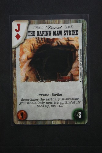 Deadlands Doomtown CCG/TCG * Pine Box * Singles R/U/C - Picture 178 of 205