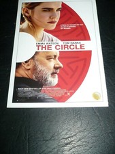 THE CIRCLE, film card [Emma Watson, Tom Hanks]