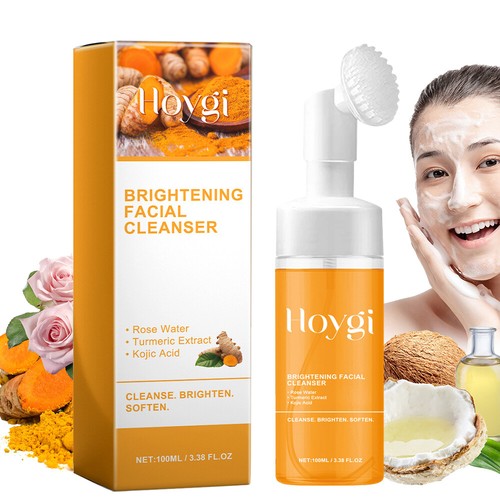 3 Unzen Kurkuma Gesichtsreiniger Schaum Gesichtswasser Kurkuma Glow Wash Tiefenreinigung - Bild 14 von 14