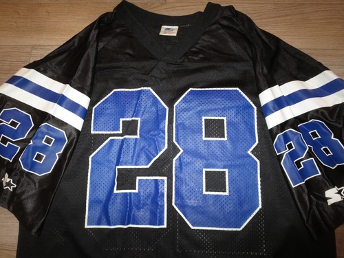 Marshall Faulk #28 Indianapolis Colts NFL black edition starter Jersey 2XL 2X - Picture 4 of 4