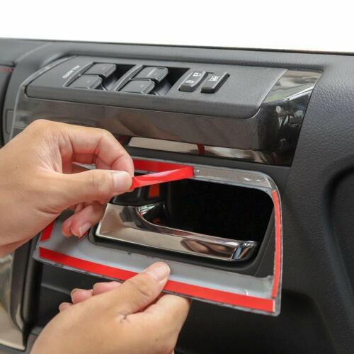 4PCS Black Inner Door Handle Bowl Cover Trim Frame For 4Runner 2010+ Accessories - Picture 11 of 13