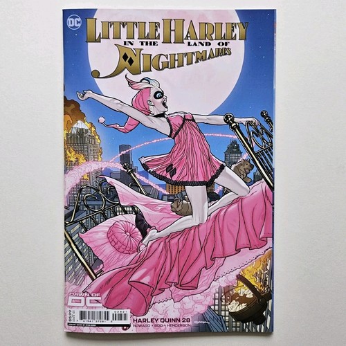 Libro de historietas Harley Quinn #28 variante cubierta DC Comics 2023 casi nuevo 9,4 Batman Joker
