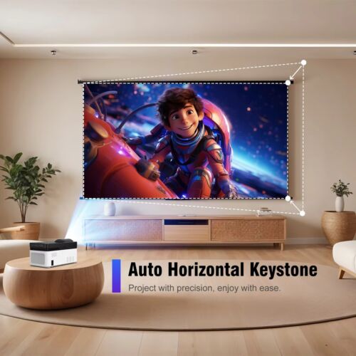 HY450 Projector Ultra Short Throw Auto Offset 1080P 8K Electronic Focus Voice - Picture 18 of 20