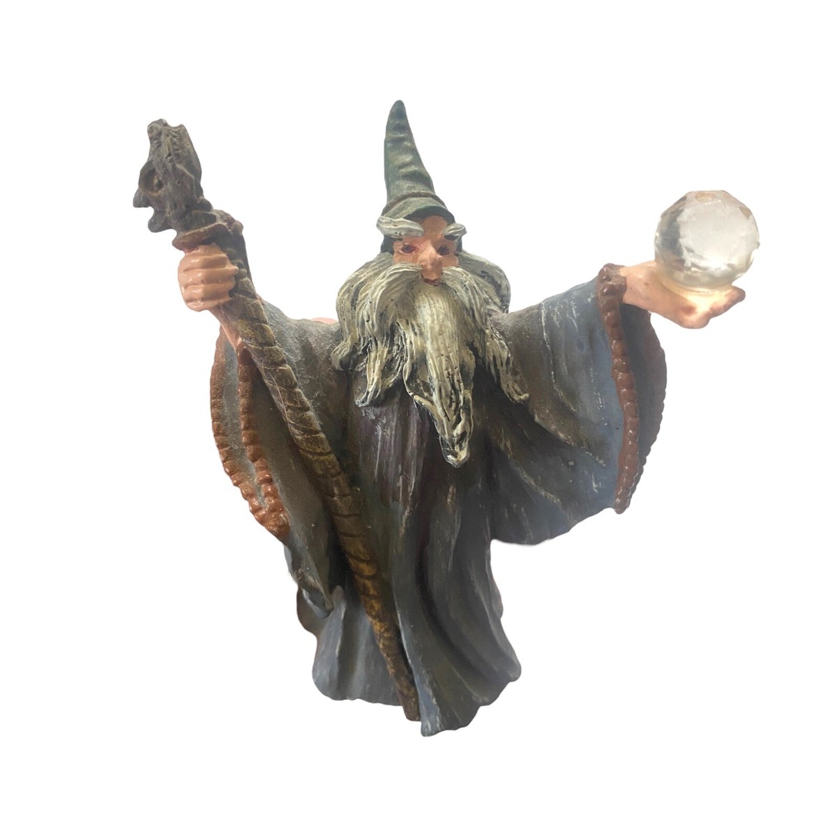 Vintage 1990 Mystical Collectibles Wizard Crystal Ball